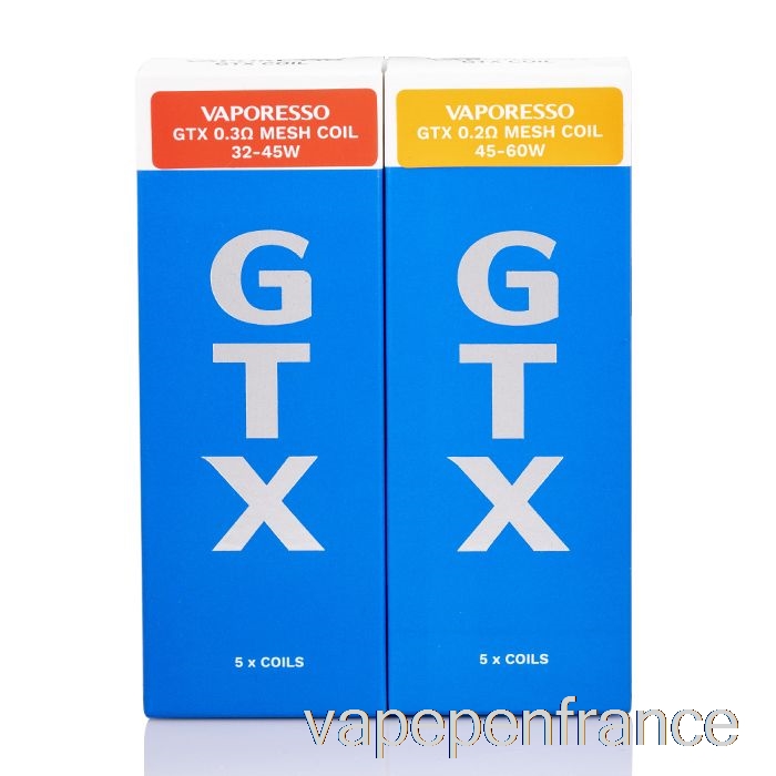 Bobines De Remplacement Vaporesso Gtx Bobines 0.6ohm Gtx Stylo Vape